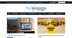 Desktop Screenshot of mycommunitymanager.fr